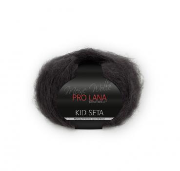 25 g Kid Seta Mohair - Pro Lana - Farbe 99 - Schwarz