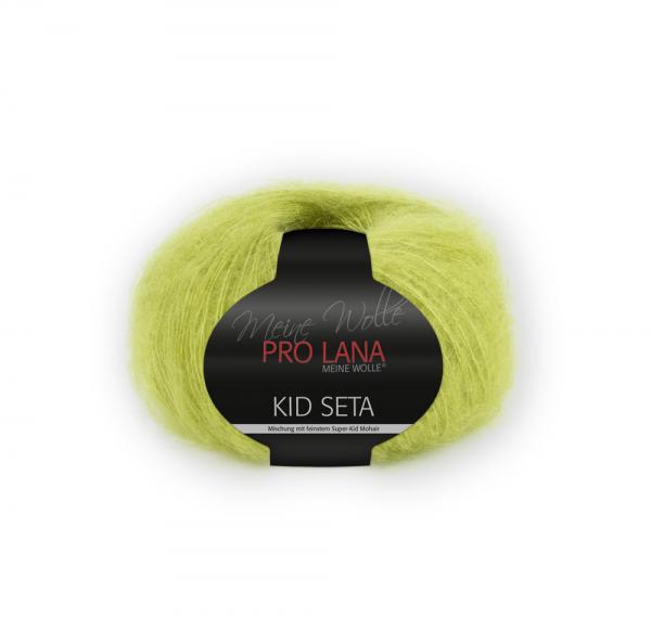 25 g Kid Seta Mohair - Pro Lana - Farbe 74 - Apfelgruen
