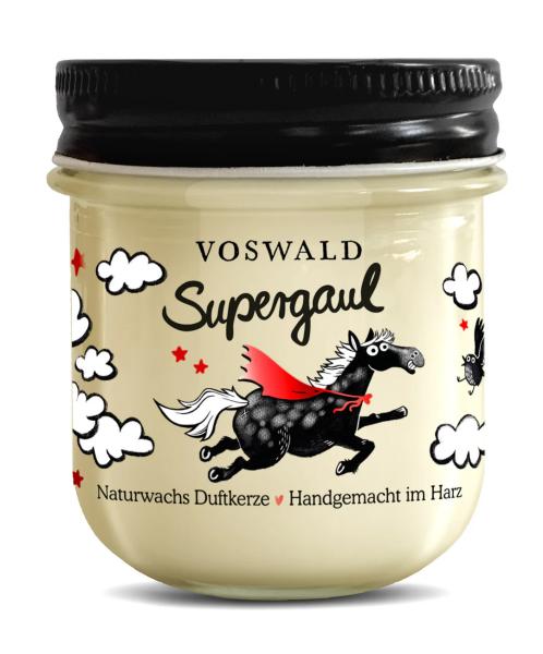 Kerze Supergaul freigestellt